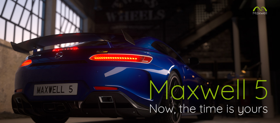 Maxwell Render V5 Out Now
